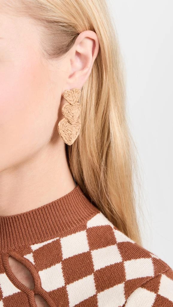 商品Shashi|SHASHI Isla Earrings,价格¥345,第3张图片详细描述