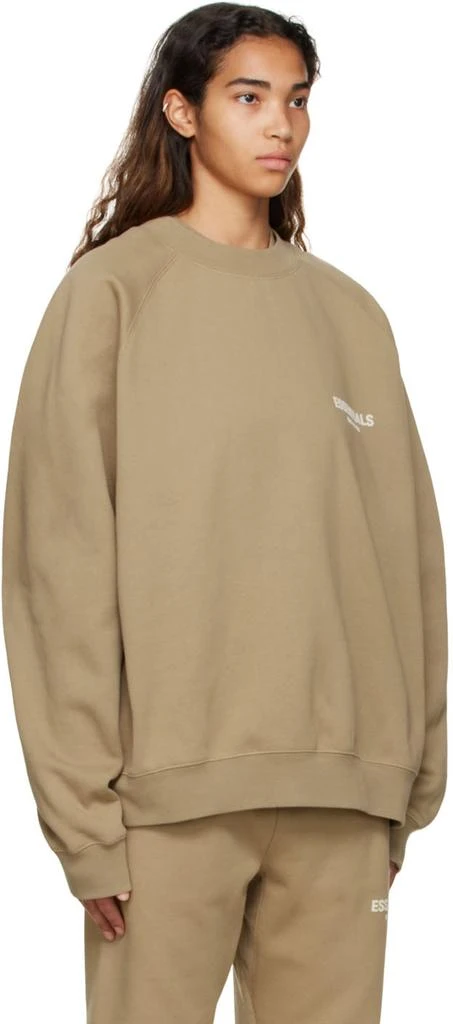 商品Essentials|Tan Cotton Sweatshirt,价格¥347,第2张图片详细描述