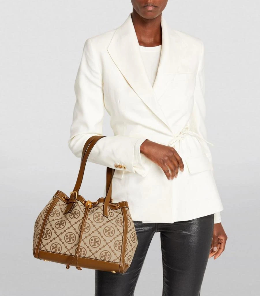 商品Tory Burch|Monogram Tote Bag,价格¥4779,第5张图片详细描述