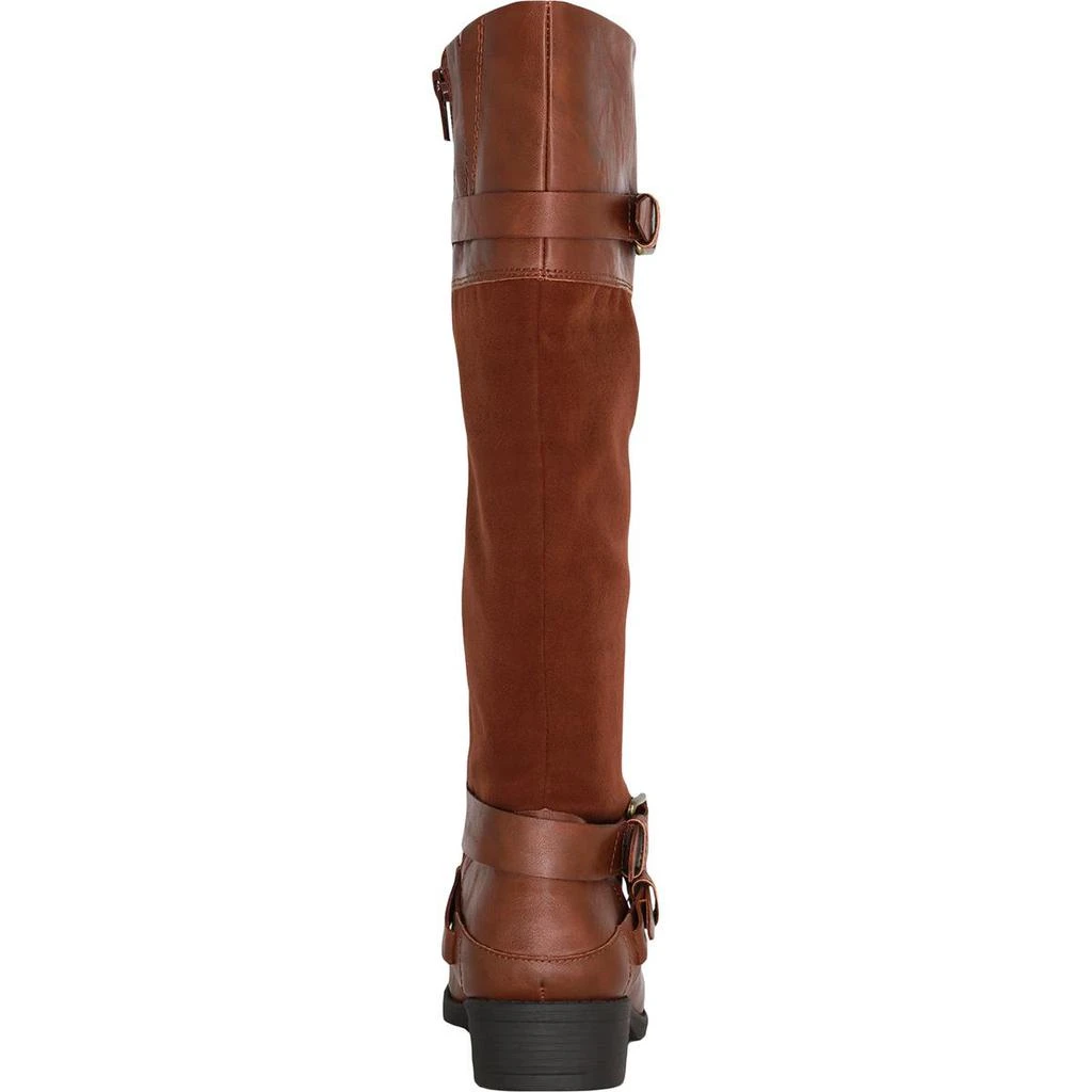 商品Style & Co|Style & Co. Womens Ashliie Faux Leather Fashion Dress Boots,价格¥54,第3张图片详细描述