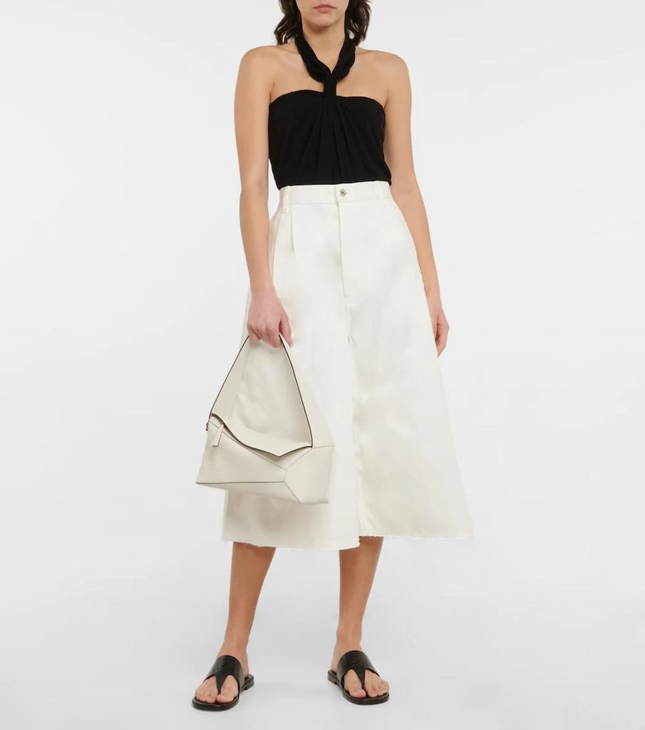 商品Loewe|Puzzle slouchy leather shoulder bag,价格¥18148,第5张图片详细描述
