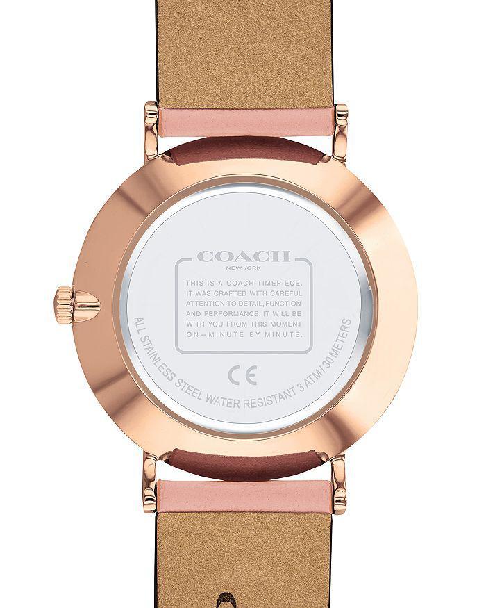 商品Coach|Perry Tea Rose Watch, 36mm,价格¥963,第5张图片详细描述