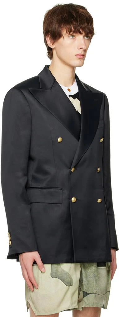 商品Vivienne Westwood|Black Double-Breasted Blazer,价格¥3372,第2张图片详细描述