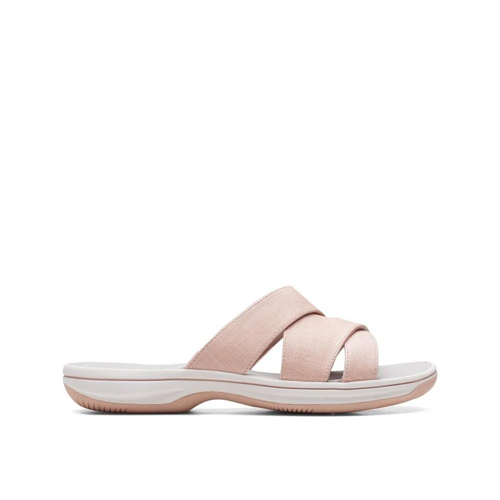 商品Clarks|Women's Cloudsteppers Breeze Groveh Slide Sandals,价格¥286,第2张图片详细描述