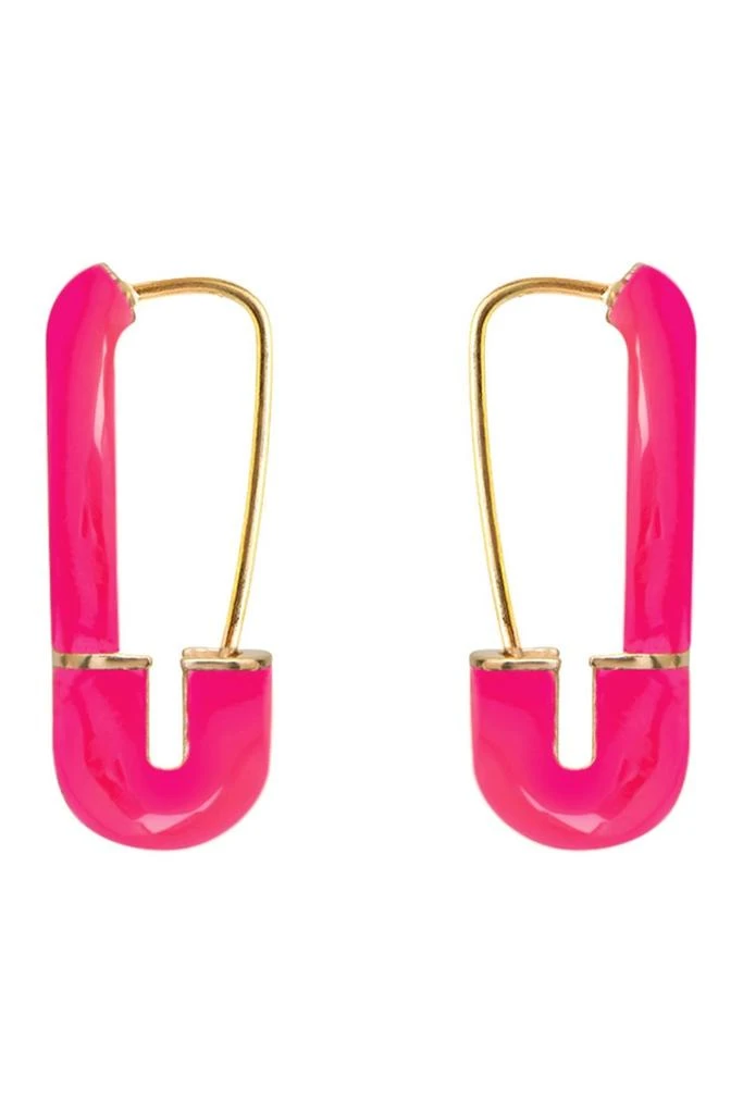 商品Gabi Rielle|Enamel Safety Pin Earrings,价格¥367,第1张图片
