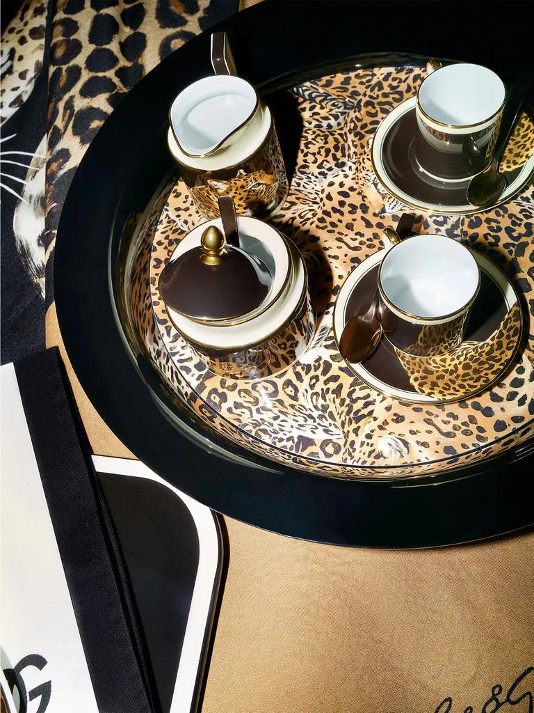 Casa Leopard Rectangular Tray 商品