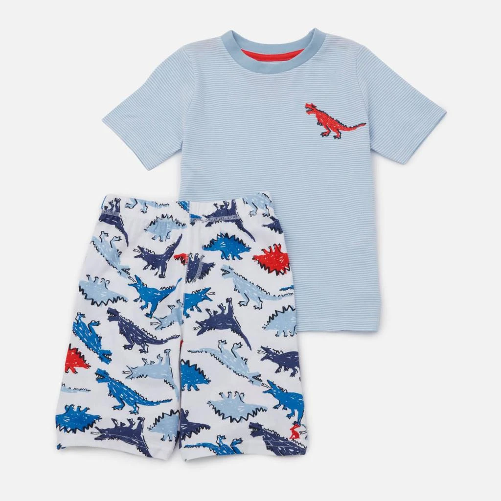 商品Joules|Joules Kids' Shorts Sleeve Pj Set - Scribbly Dino,价格¥118,第1张图片