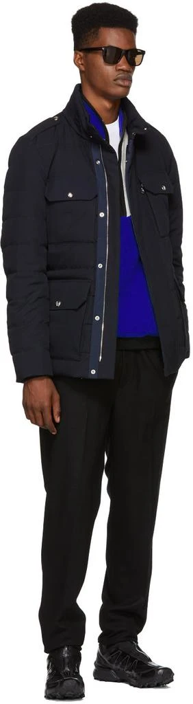 商品Moncler|Navy Down Levet Jacket 男款羽绒服,价格¥19551,第5张图片详细描述