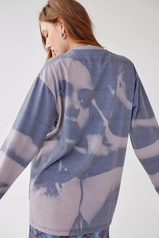 商品Urban Outfitters|Pixel Face Long Sleeve Tee,价格¥188,第4张图片详细描述