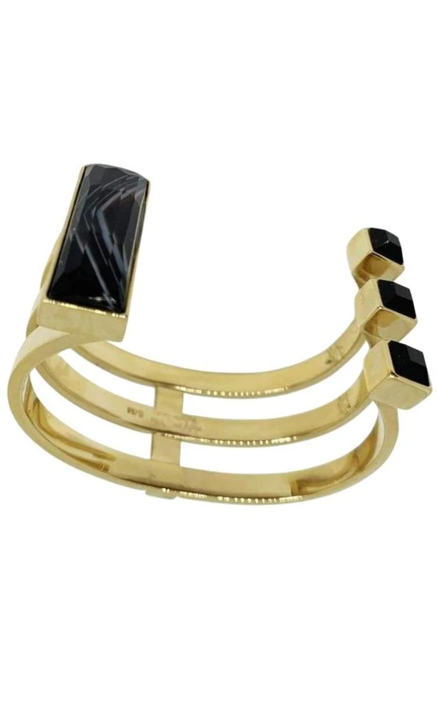 商品May Moma|Gold Fay Black Onyx Semiprecious Baguette Bracelet,价格¥3502,第5张图片详细描述