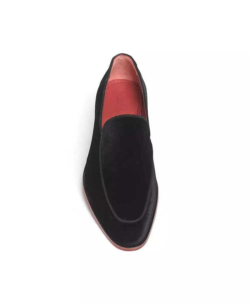 商品CARLOS by Carlos Santana|Men's Prince Velvet Slip-On Wedding Loafer,价格¥446,第4张图片详细描述