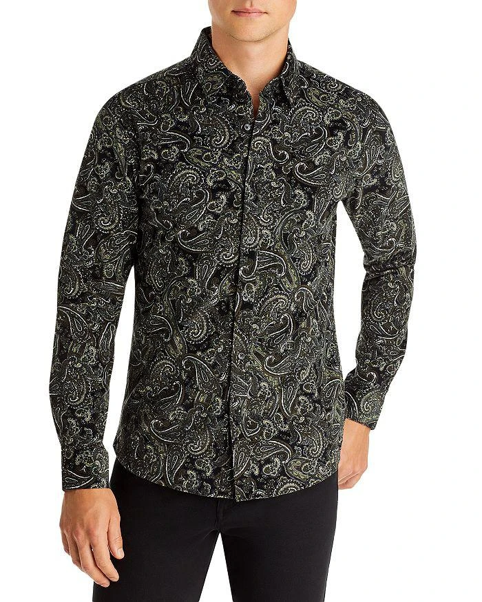 商品Michael Kors|Relaxed Fit Paisley Shirt,价格¥577,第1张图片