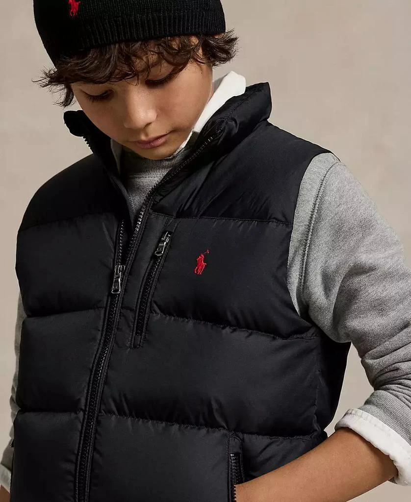 商品Ralph Lauren|Big Boys Ripstop Down Vest Jacket,价格¥743,第2张图片详细描述