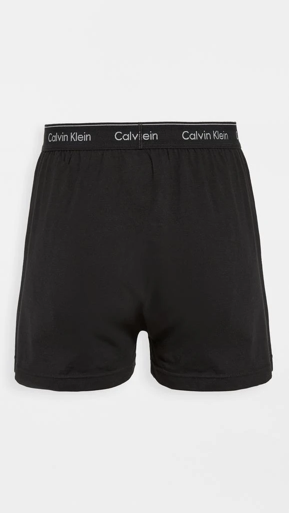 商品Calvin Klein|Cotton Classic Fit 3-Pack Knit Boxers,价格¥323,第3张图片详细描述