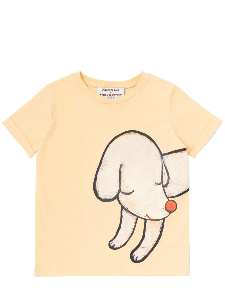 商品Stella McCartney|Dog Print Organic Cotton T-shirt,价格¥416,第1张图片