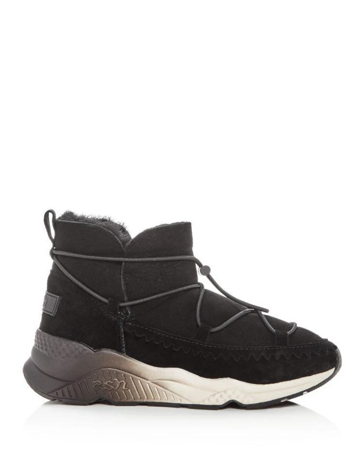 商品Ash|Women's Mitsouko Shearling Wedge Sneaker Booties,价格¥1570,第2张图片详细描述