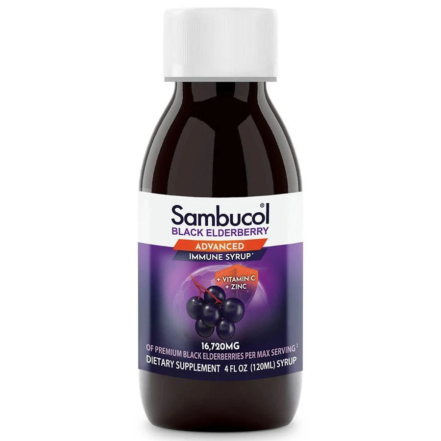 Advanced Immune Support Syrup with Vitamin C and Zinc Black Elderberry 商品