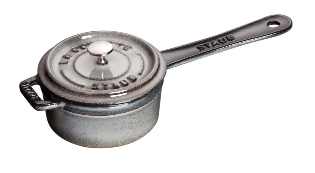 Staub Cast Iron 0.25-qt Mini Saucepan商品第1张图片规格展示