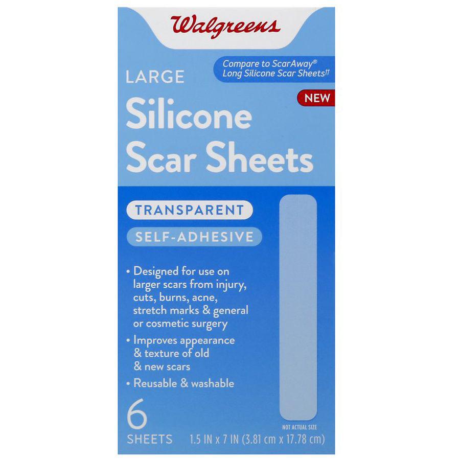 Large Silicone Scar Sheets Odorless, Transparent商品第1张图片规格展示
