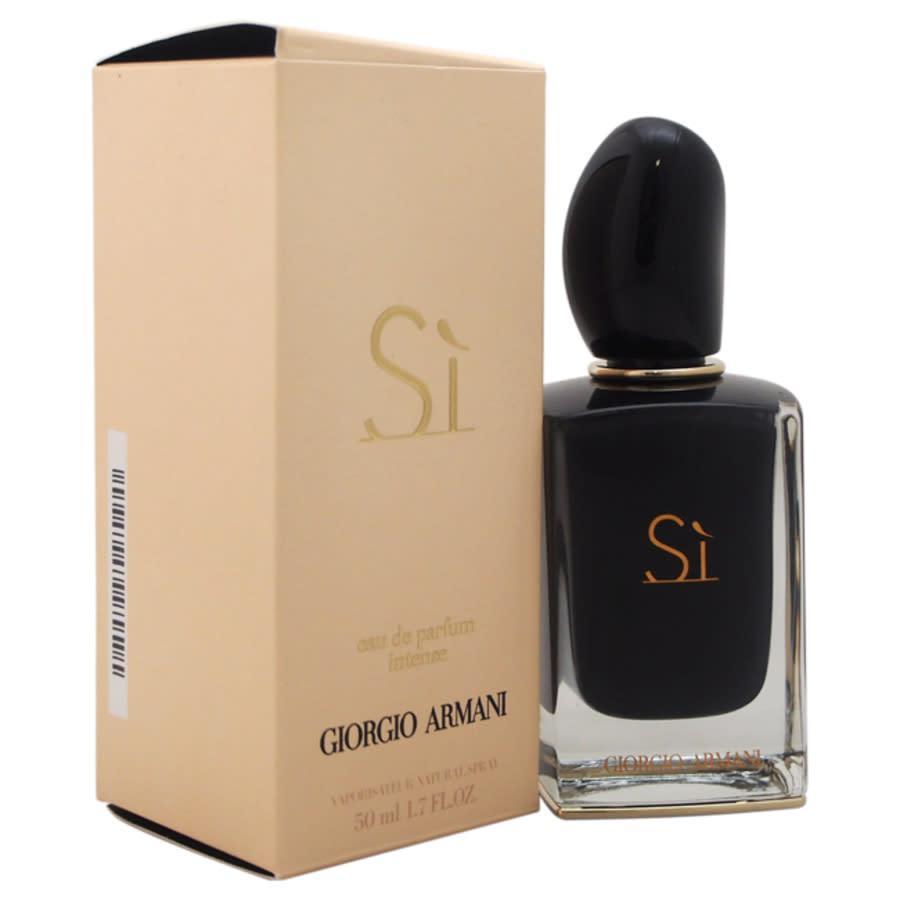 商品Giorgio Armani|Si Intense by Giorgio Armani EDP Spray 1.7 oz (50 ml) (w),价格¥542,第1张图片