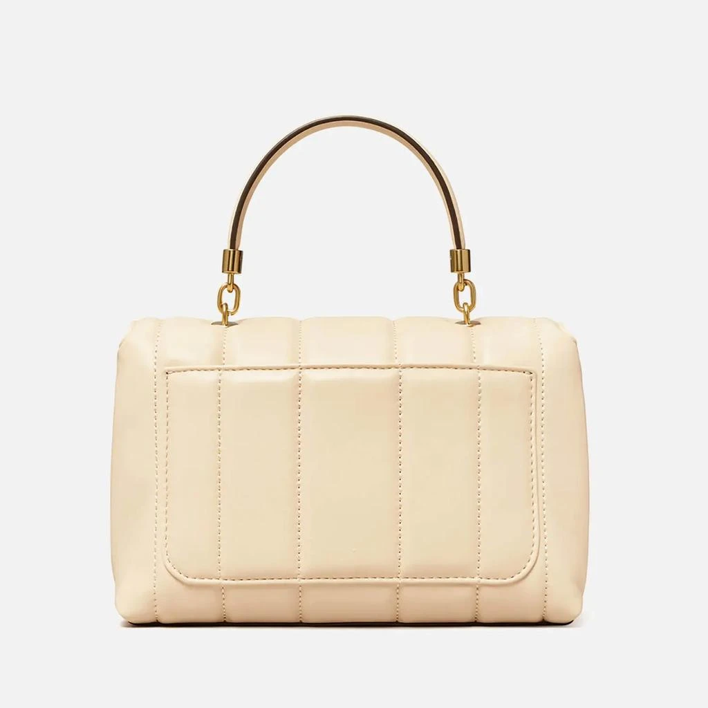 商品Tory Burch|Tory Burch Women's Kira Small Top-Handle Satchel - Brie/Rolled Gold,价格¥5418,第3张图片详细描述