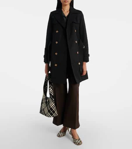 商品Burberry|Waterloo棉质华达呢风衣,价格¥24401,第2张图片详细描述