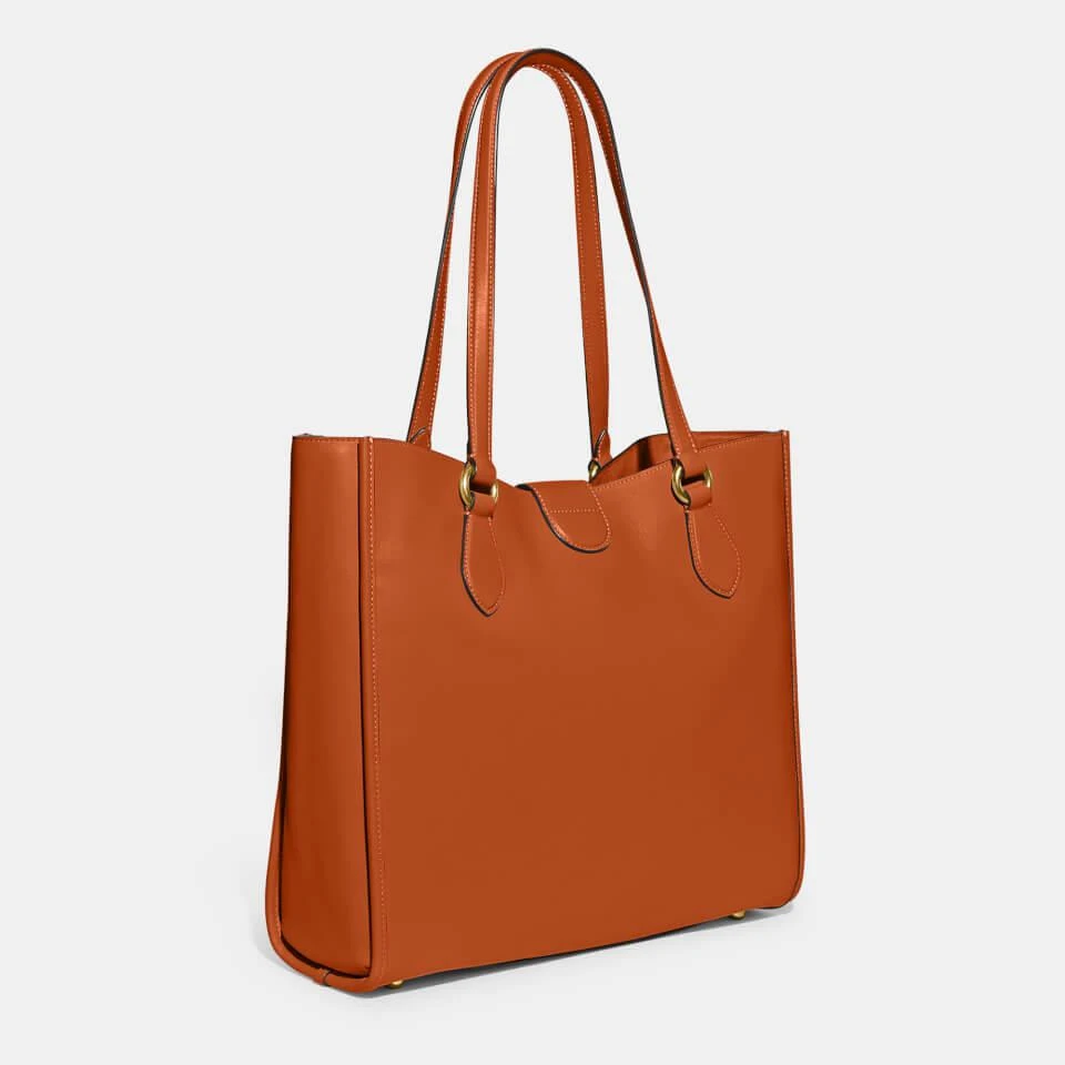 商品Coach|Coach Women's Soft Calf Theo Tote Bag - Canyon,价格¥2932,第3张图片详细描述