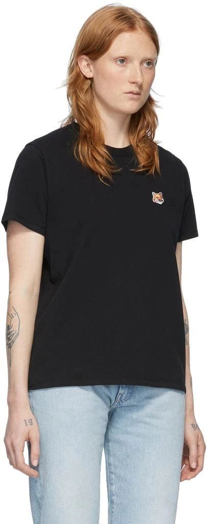 商品Maison Kitsune|Black Fox Head T-Shirt,价格¥558,第2张图片详细描述