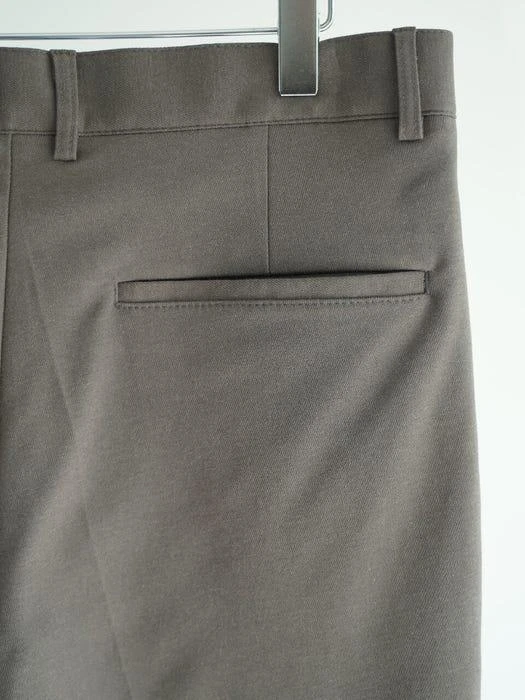 商品LIEU HOMME|SEMI WIDE FIT SET UP SLACKS CHARCOAL,价格¥529,第4张图片详细描述