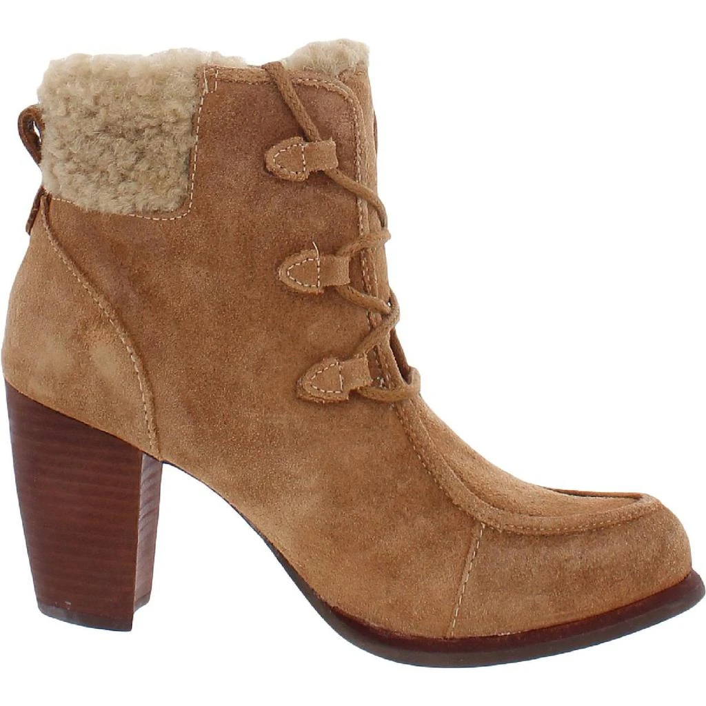 商品UGG|Ugg Womens Analise Leather Almond Toe Hiking Boots,价格¥391,第2张图片详细描述