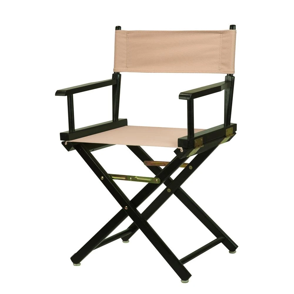 商品Casual Home|18" Director's Chair Black Frame-Tan Canvas,价格¥853,第2张图片详细描述