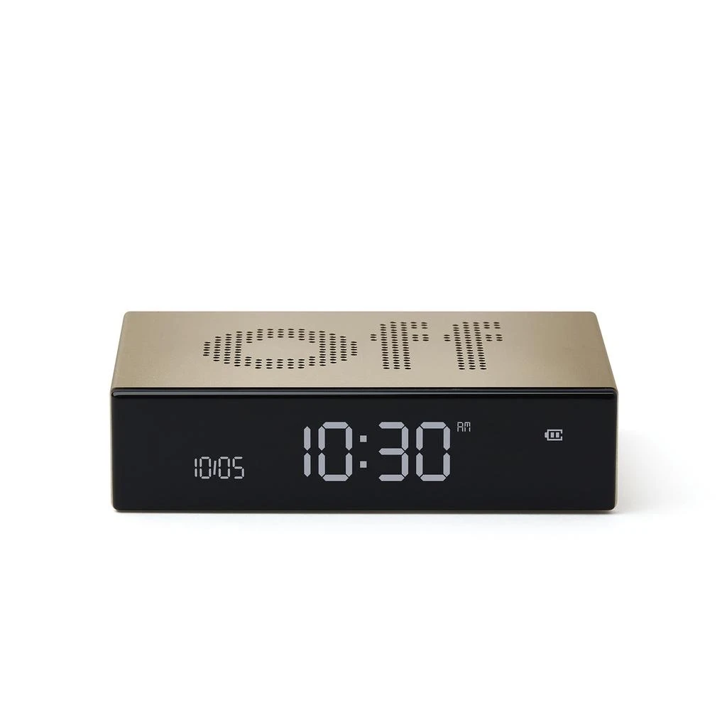 商品Lexon|Lexon FLIP Premium Alarm Clock,价格¥238,第2张图片详细描述