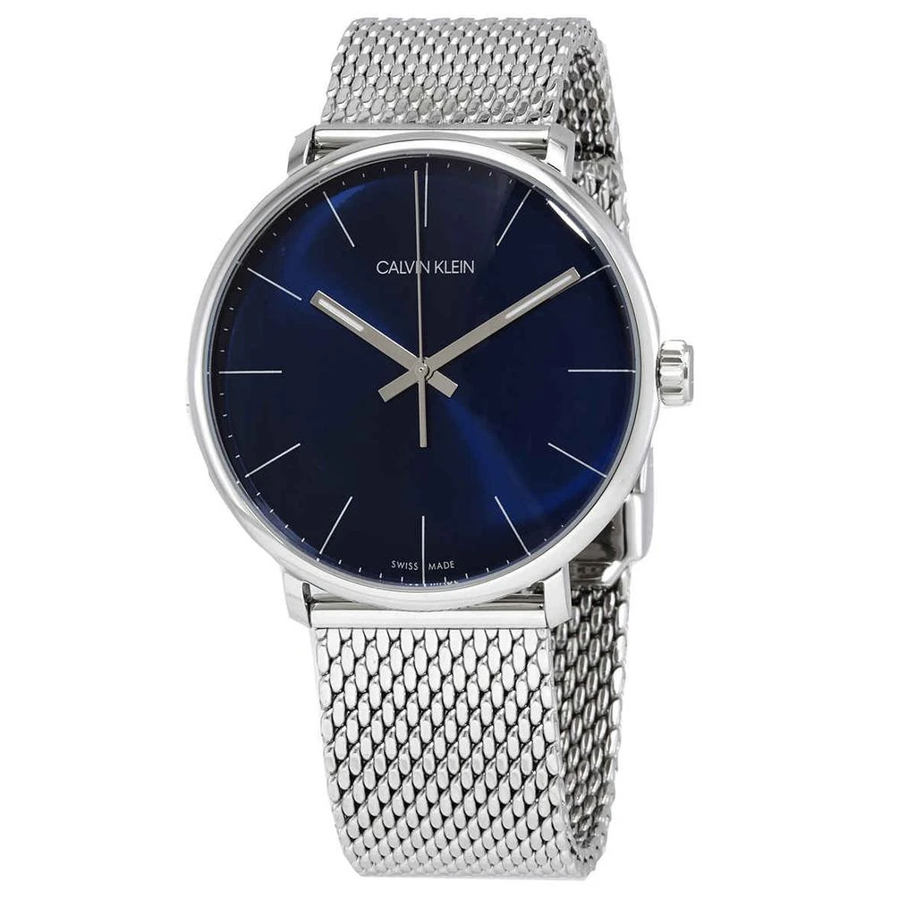 商品Calvin Klein|Calvin Klein High Noon Quartz Blue Dial Mens Watch K8M2112N,价格¥370,第1张图片