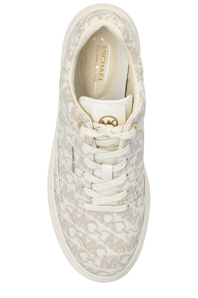 商品Michael Kors|Michael Michael Kors Hayes Allover Logo Platform Sneakers,价格¥1651,第4张图片详细描述