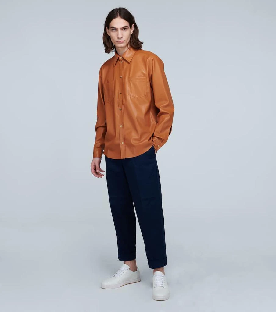 商品Nanushka|Faux-leather shirt,价格¥2192,第2张图片详细描述