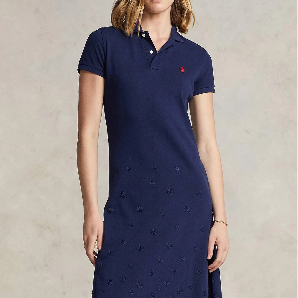 商品Ralph Lauren|Polo Ralph Lauren Short Sleeve Day Dress,价格¥1857,第3张图片详细描述