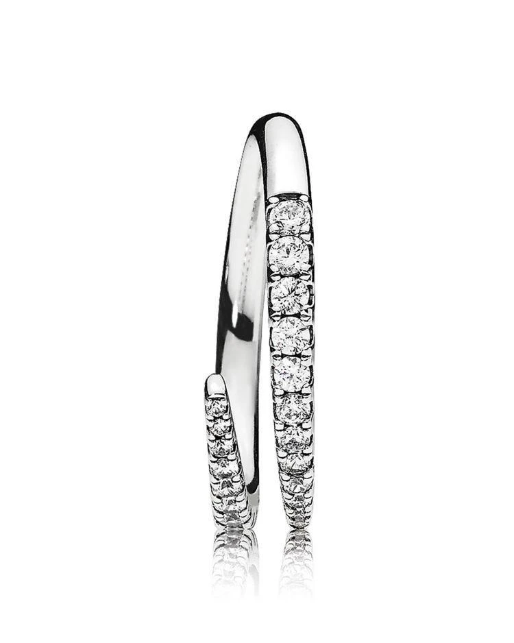商品PANDORA|Ring - Sterling Silver & Cubic Zirconia Shooting Star,价格¥519,第2张图片详细描述
