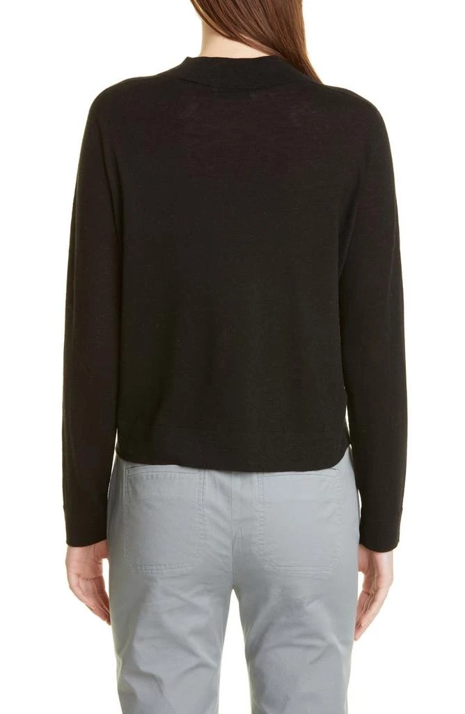 商品Vince|Funnel Neck Wool Blend Sweater,价格¥658,第2张图片详细描述