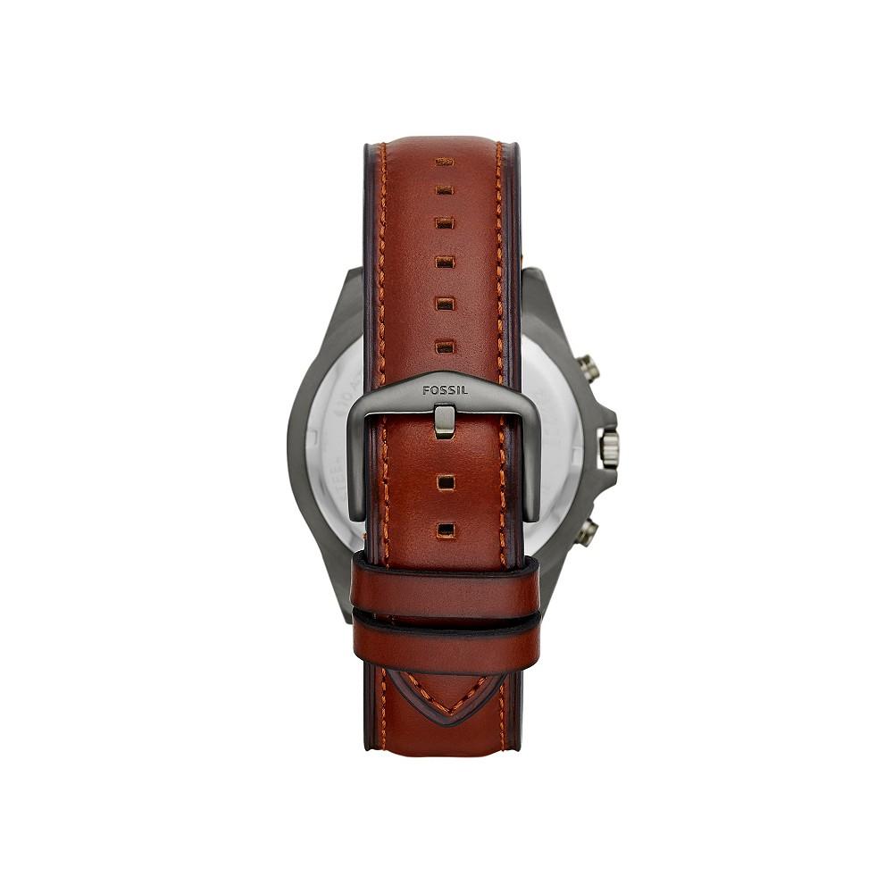 Men's Garrett Brown Leather Strap Watch 44mm商品第2张图片规格展示