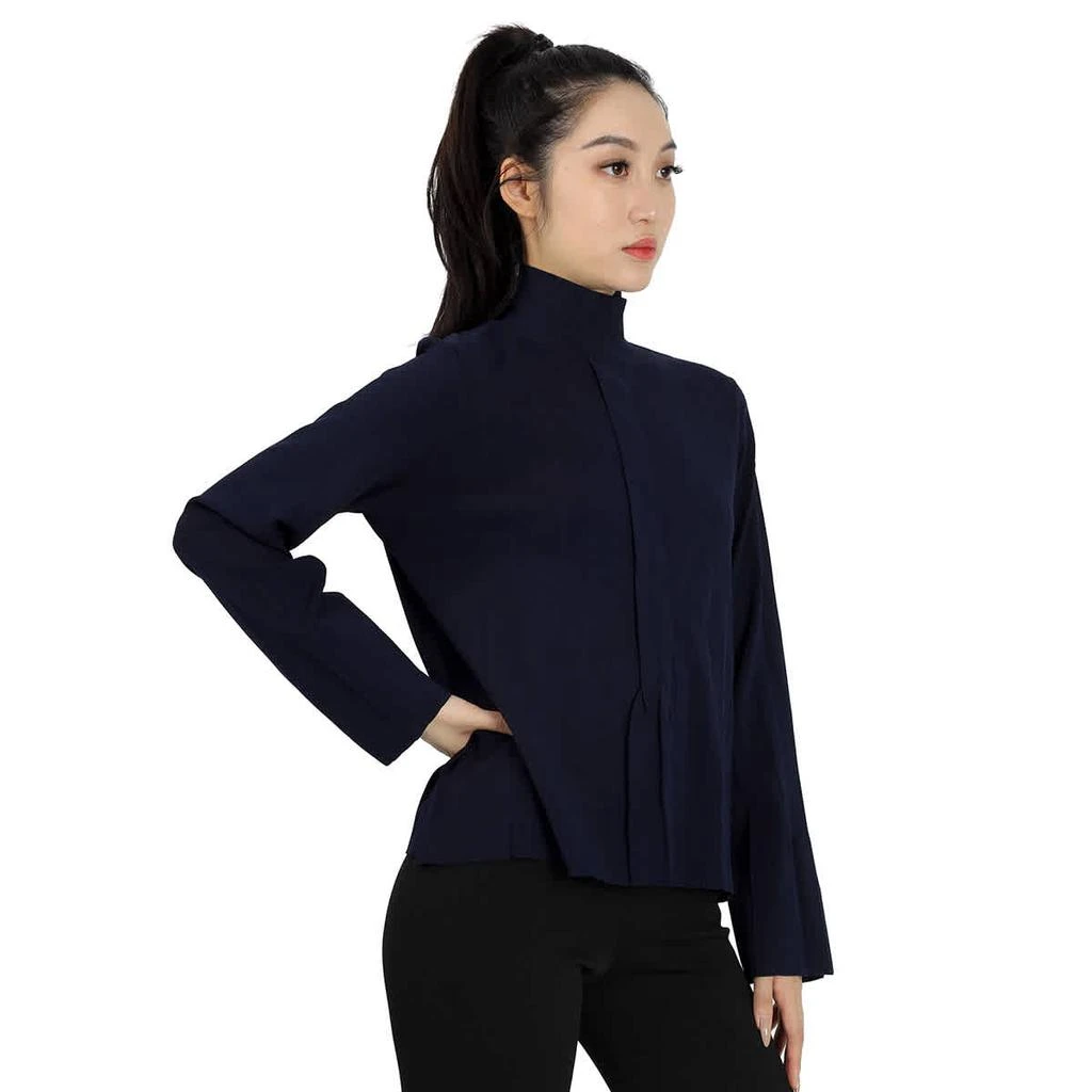 商品A.P.C.|A.P.C. Blue Long Sleeved Front Pleated Shirt, Size Medium,价格¥427,第2张图片详细描述