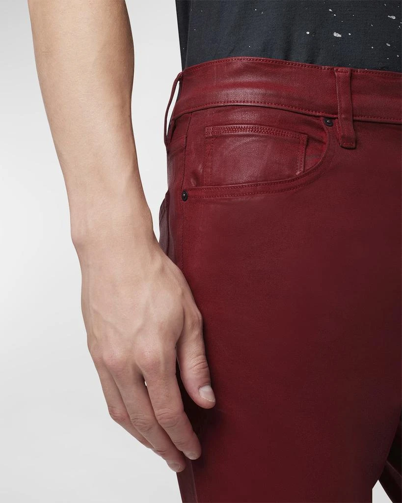 商品Hudson|Men's Zack Coated Skinny Jeans,价格¥554,第5张图片详细描述