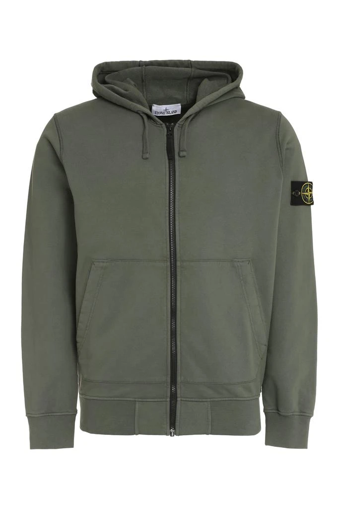 商品Stone Island|Full Zip Hoodie,价格¥2642,第1张图片