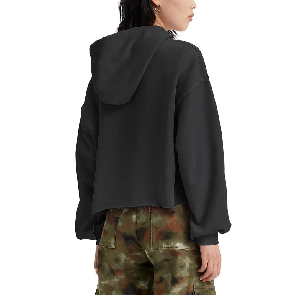 商品Levi's|Women's Palo Alto Blouson-Sleeve Cropped Hoodie,价格¥437,第2张图片详细描述