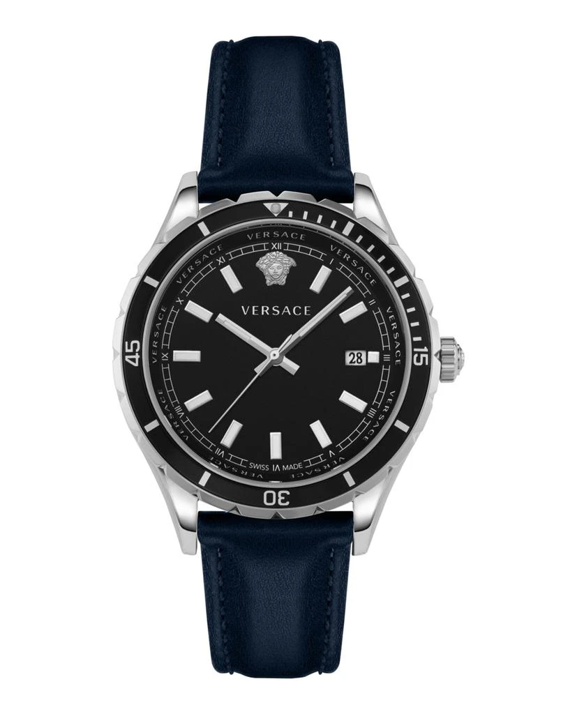商品Versace|Hellenyium Strap Watch,价格¥2422,第1张图片