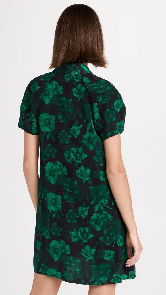 商品Alice + Olivia|alice + olivia Jem Floral Shirt Dress,价格¥1666,第3张图片详细描述