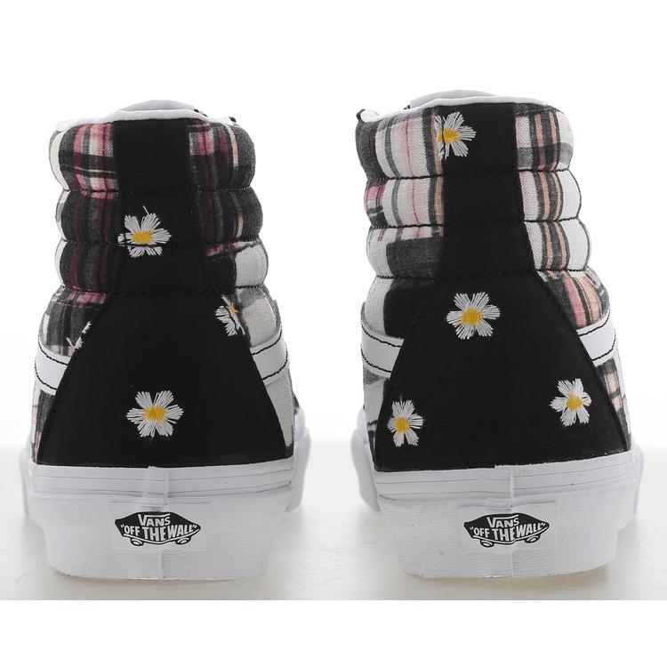 Vans Sk8 Hi Plaid Patchwork - Women Shoes商品第3张图片规格展示