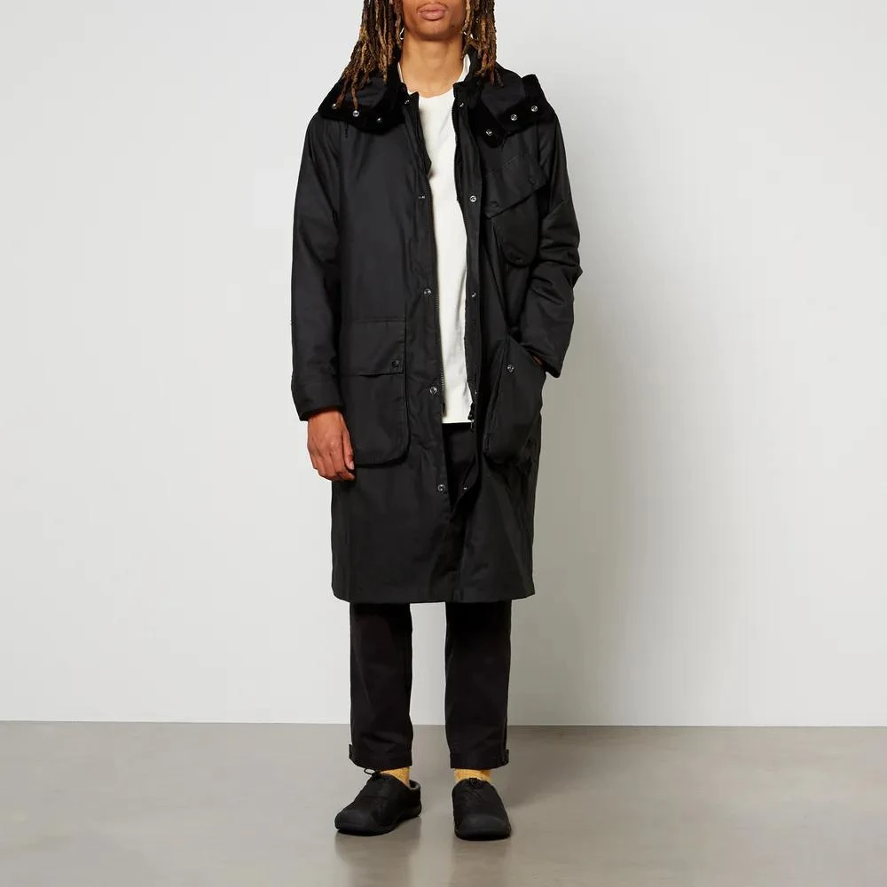 商品Barbour|Barbour International X YMC Rider Waxed-Cotton Coat,价格¥3980,第3张图片详细描述