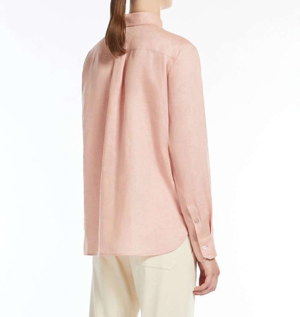 商品Weekend Max Mara|Weekend Max Mara Logo Embroidered Button-Up Shirt,价格¥1548,第3张图片详细描述