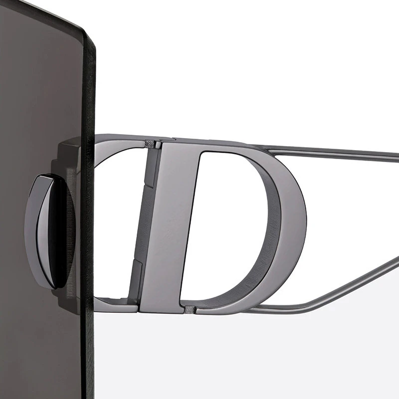 商品Dior|【预售3-7天】迪奥23新款S7U系列 女墨镜灰色镜片无框正方形造型30MTS7UXR_H0A0,价格¥3927,第6张图片详细描述