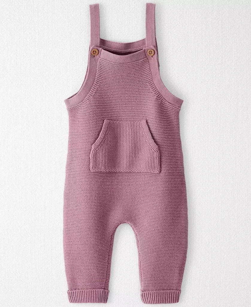 商品Carter's|Baby Girls Organic Sleeveless Sweater Overalls,价格¥162,第1张图片